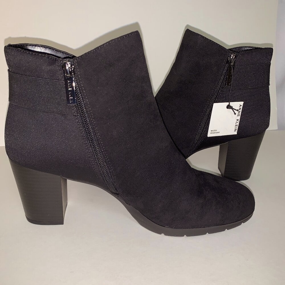 Anne Klein Women's Rina Black Dressy Ankle Booties Size 5.5